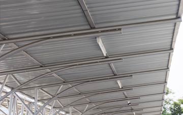 installing Chain Bridge metal roofing